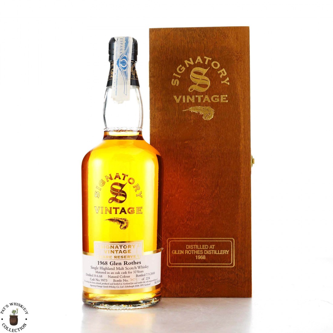 Glenrothes 1968 Signatory Vintage 32 Year Old Rare Reserve Whisky